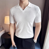 MILANOVERO® Summer Striped Polo Tee