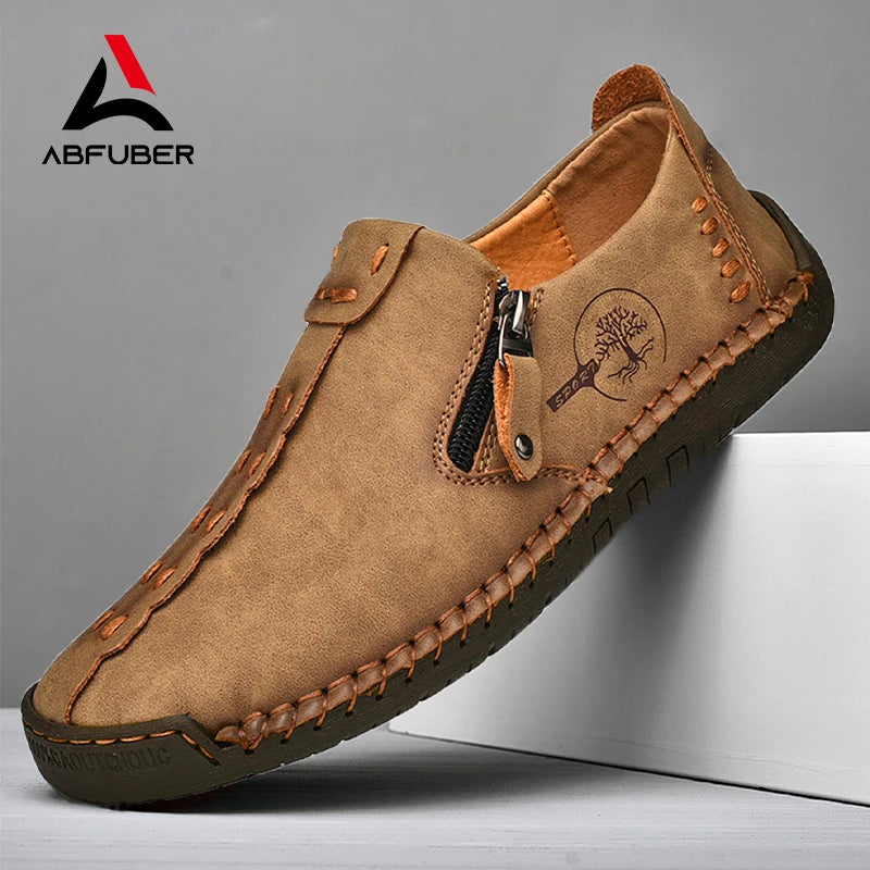 ROWLEY® Darrow Split Leather Loafers