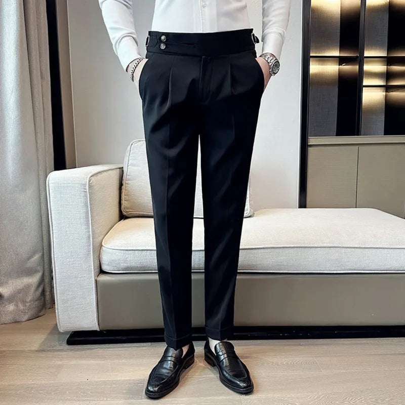 AVÉLIO® Modern Men's Slim-Fit Trousers