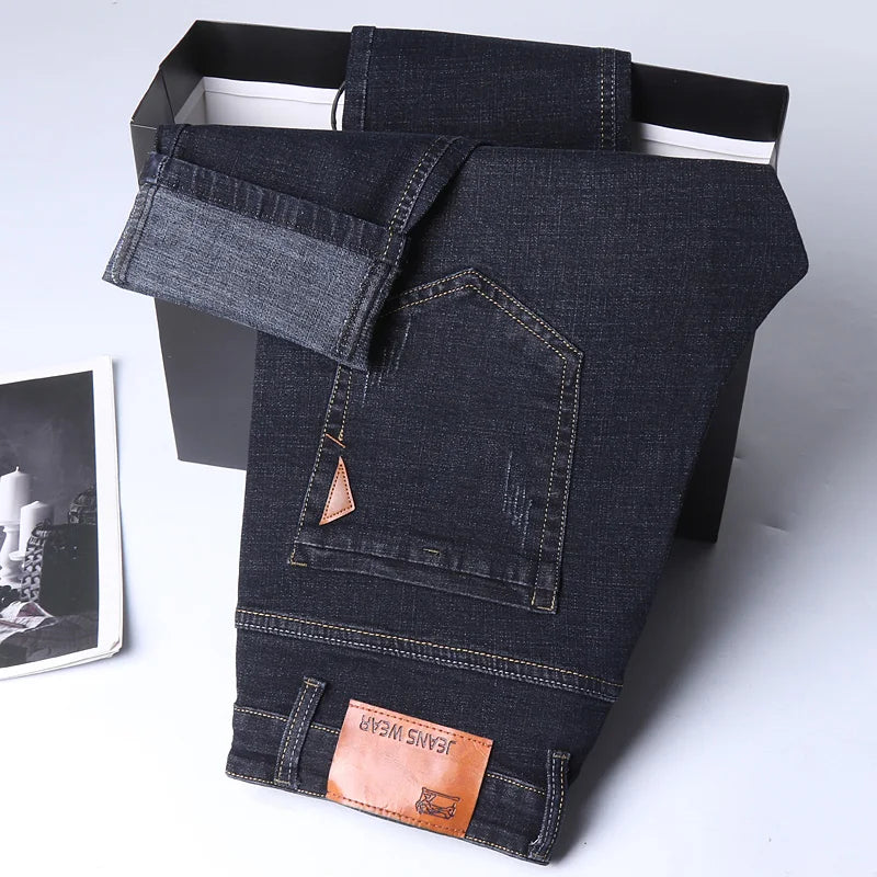 FERLAN® Slim Fit Denim Jeans
