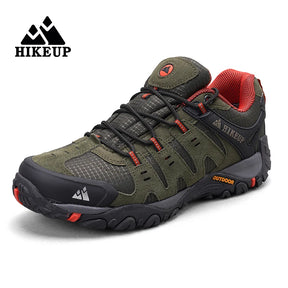 HIKEUP® Men’s Suede Mesh Trekking Shoes