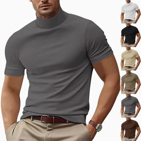 KINGSLEY® Mayfair Mock Neck Tee