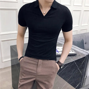 BELLANO® Men’s V-Neck Slim Fit Tee