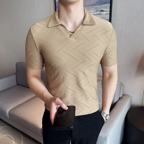 MILANOVERO® Summer Striped Polo Tee