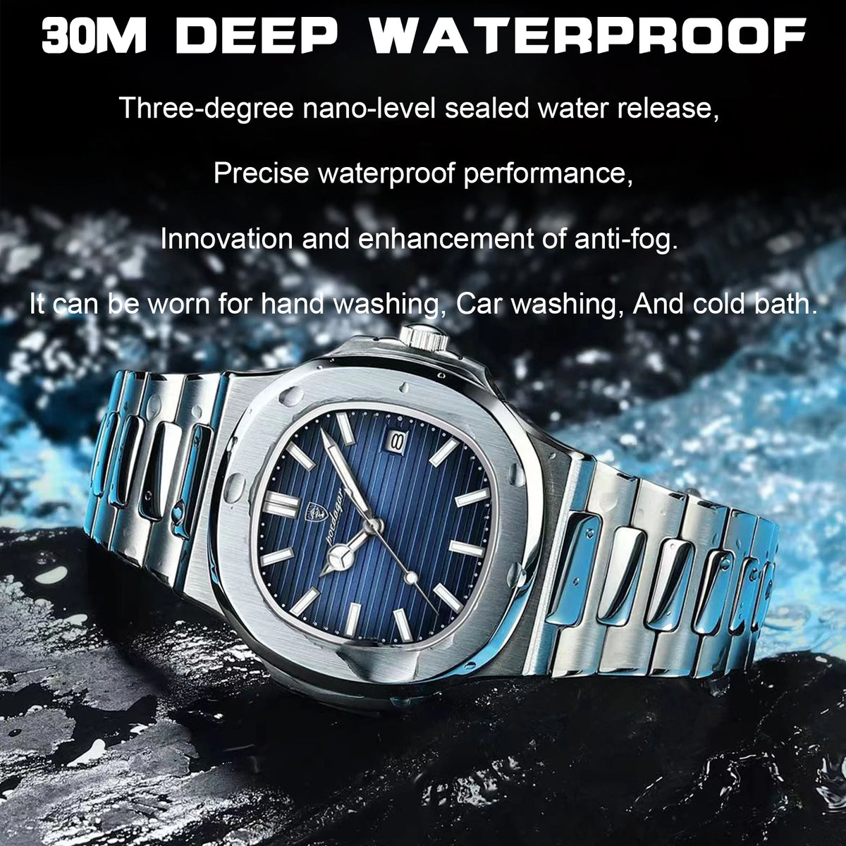 POEDAGAR® Luxury Quartz Watch