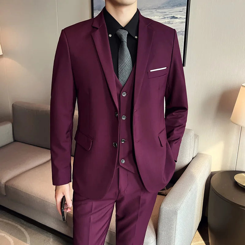 ASTONBURY® Wellington Three-Piece Suit