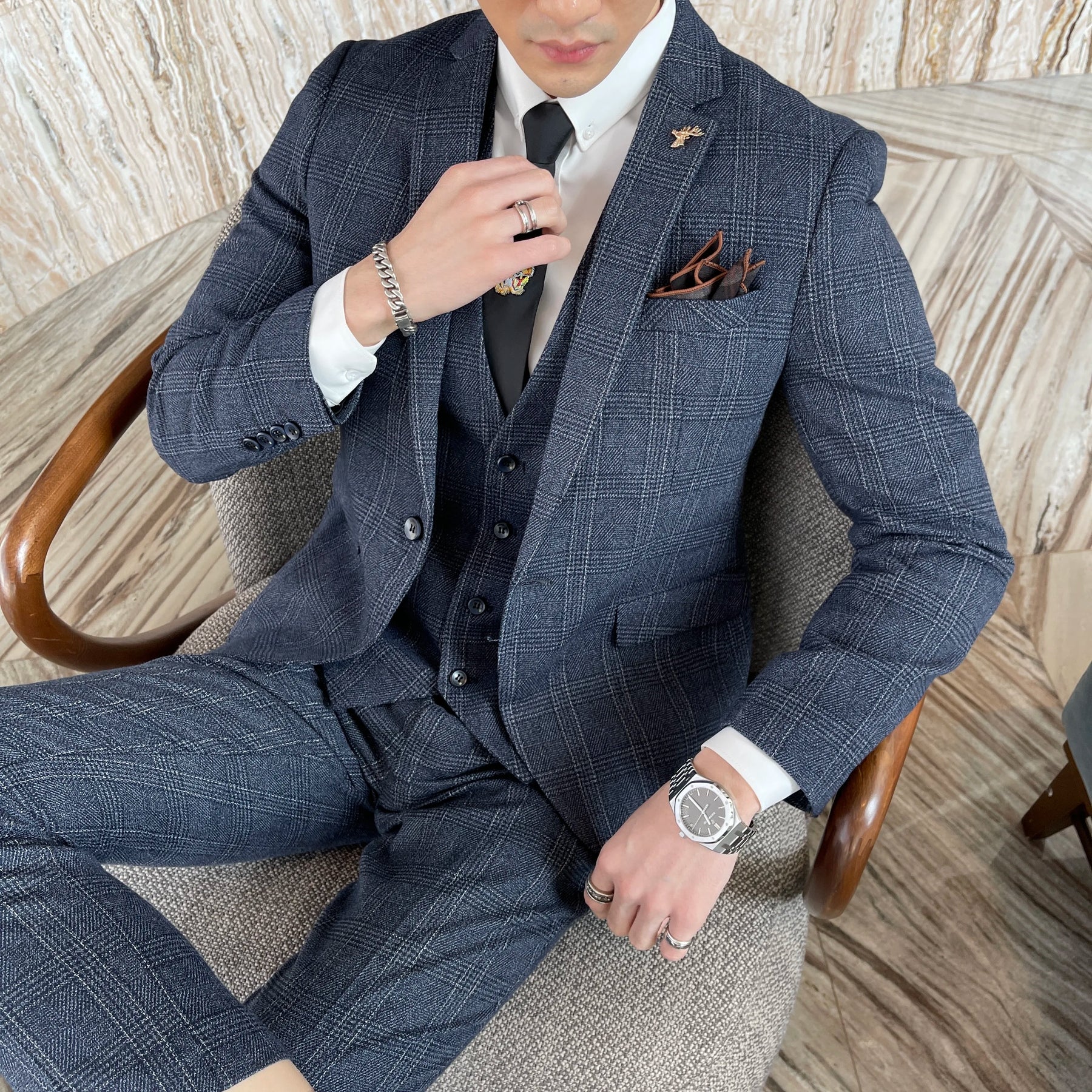 WESTBURY® Classic Three-Piece Suit