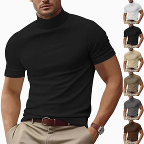 KINGSLEY® Mayfair Mock Neck Tee