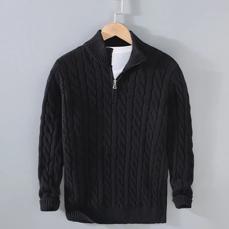 MORANO® Men's Polo Pullover Sweater
