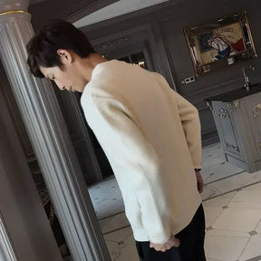 MERRINGTON® Classic Knit Zip-Up Cardigan