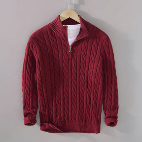 MORANO® Men's Polo Pullover Sweater