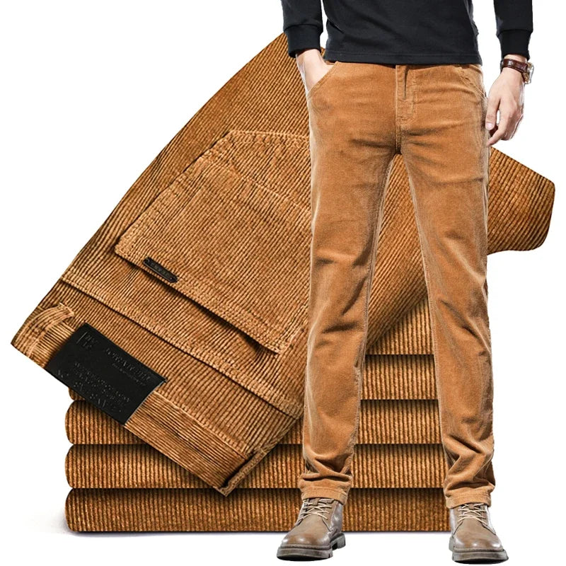 HALBERTON® Corduroy Stretch Trousers for Men
