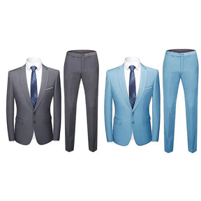 ASTONBURY® Savile Classic Two-Piece Formal Suit