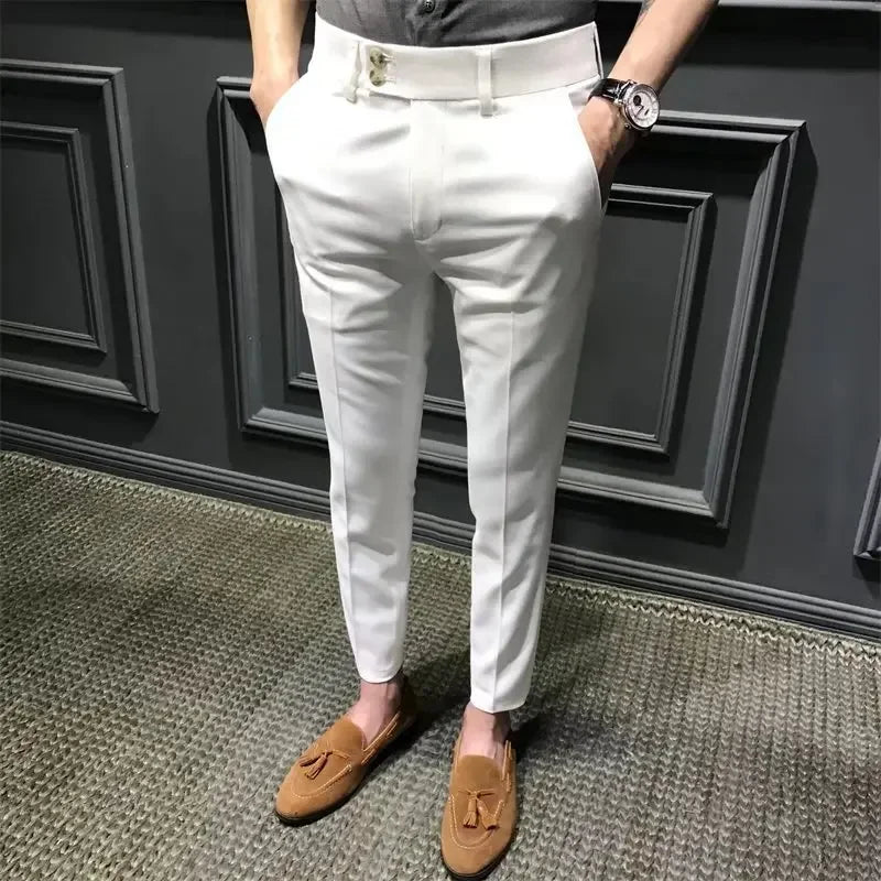 MARCLEINE® Men's High-Waist Formal Pants