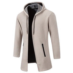 MARLBOROUGH® Long Hooded Knit Cardigan