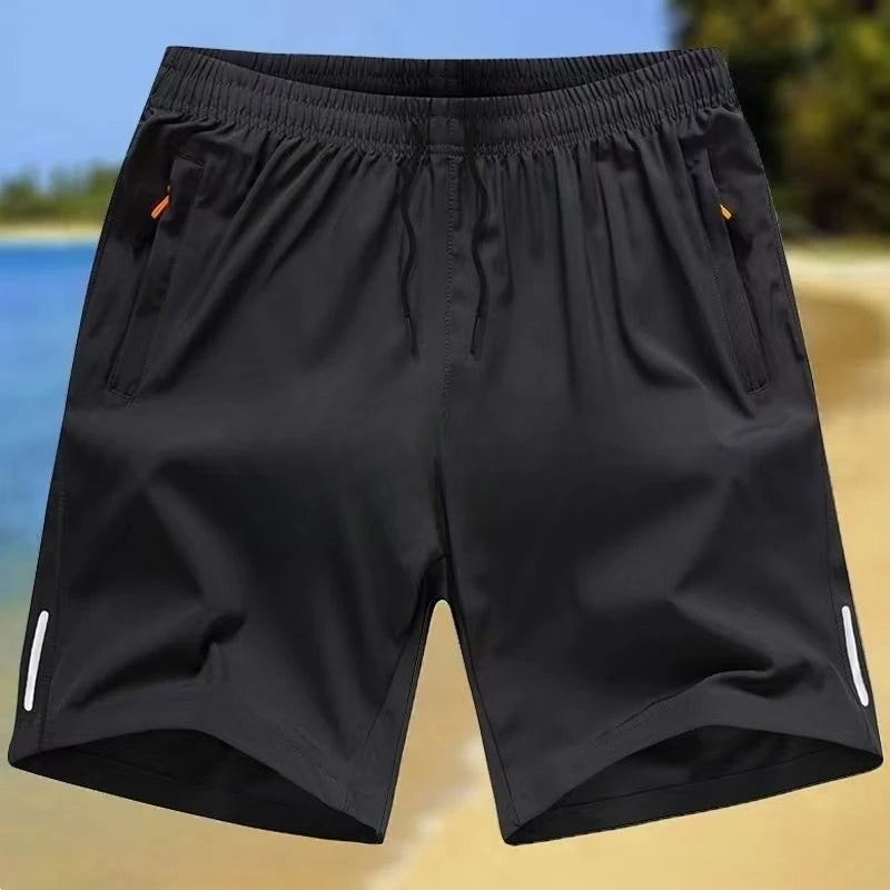 STRATHMORE® Quick-Dry Ice Silk Sports Shorts