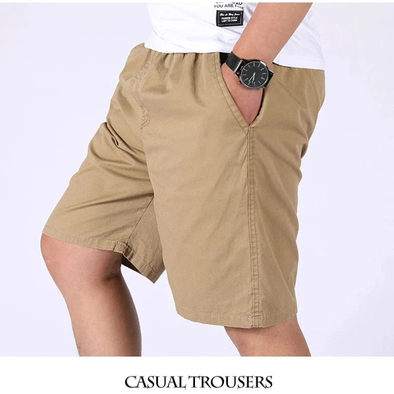 WINDERMERE® Cotton Khaki Cargo Shorts