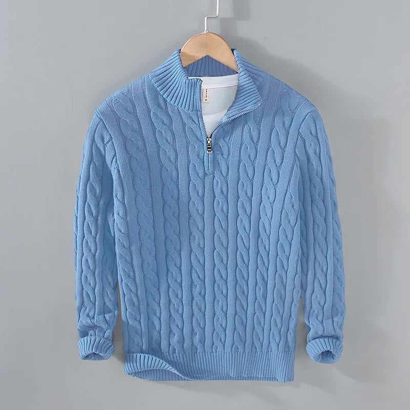 MORANO® Men's Polo Pullover Sweater