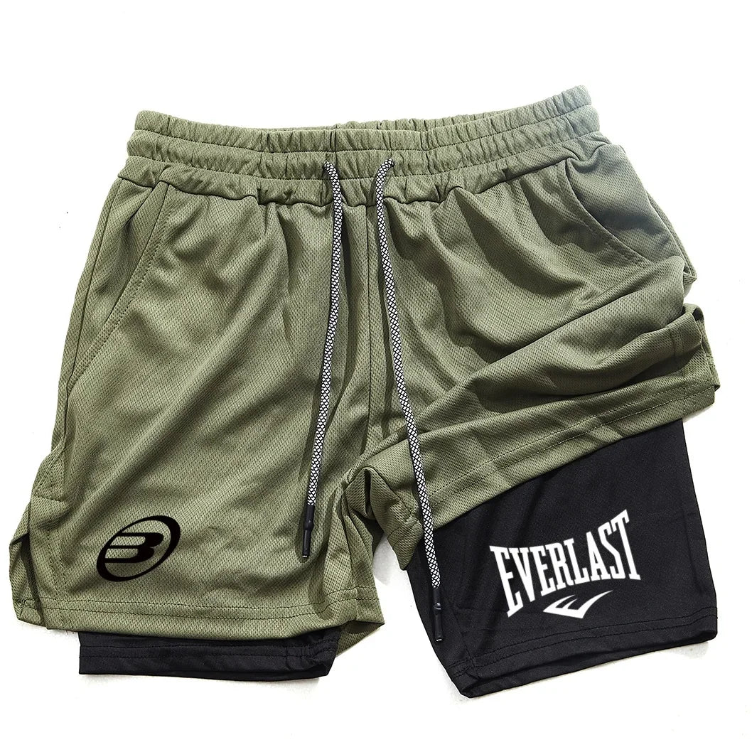 EVERLAST® 2-in-1 Quick-Dry Performance Shorts