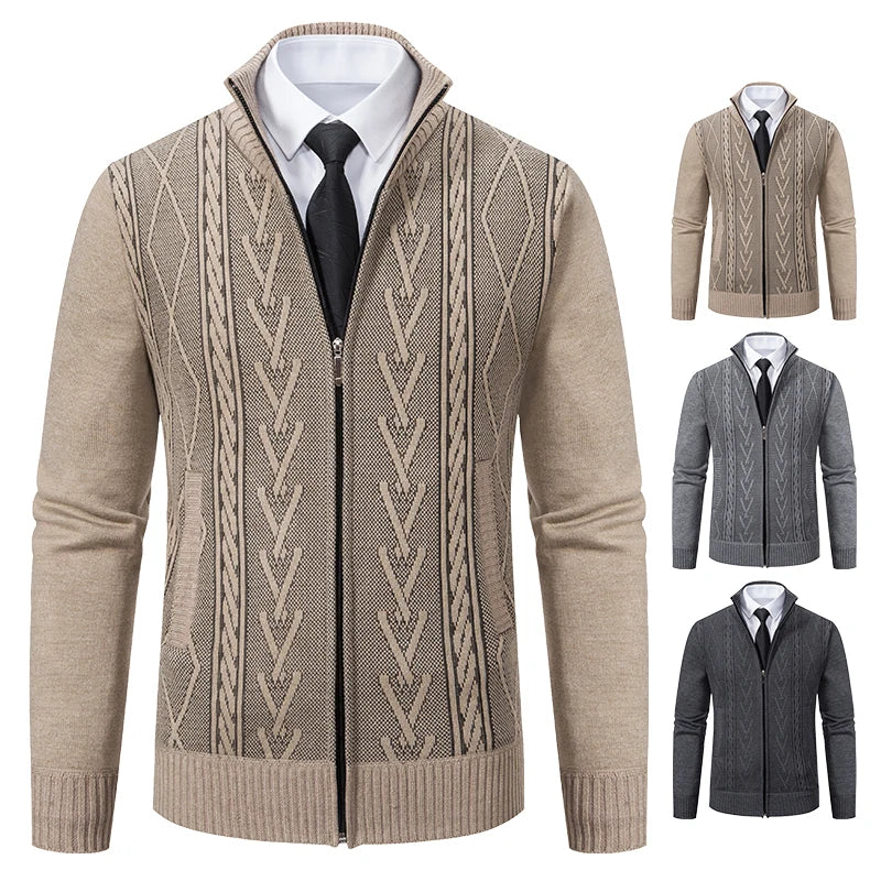 MONTEVERDI® Men's Cardigan Sweater