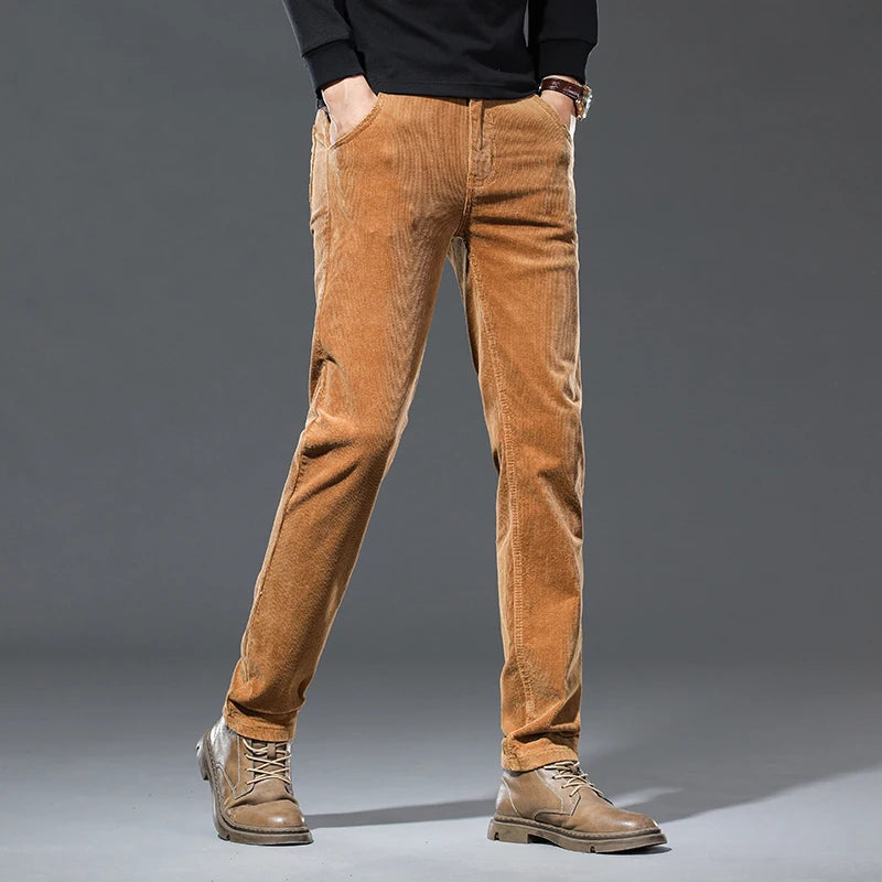 HALBERTON® Corduroy Stretch Trousers for Men