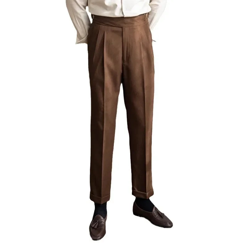 KINGSLEY® British High-Waist Trousers