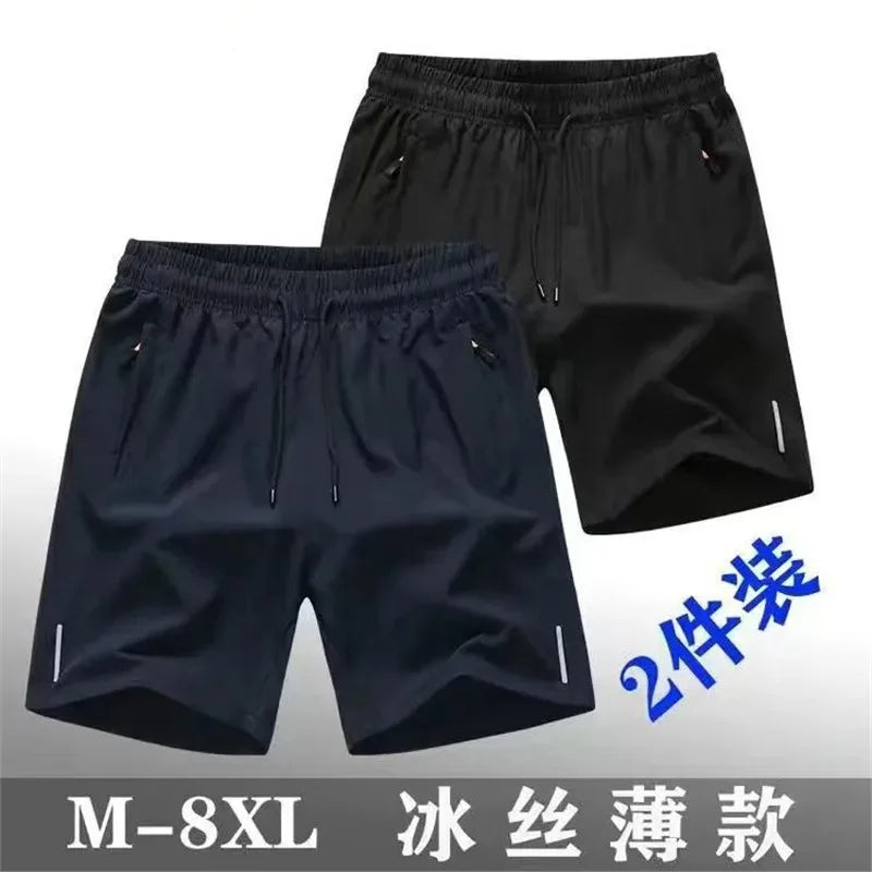 STRATHMORE® Quick-Dry Ice Silk Sports Shorts
