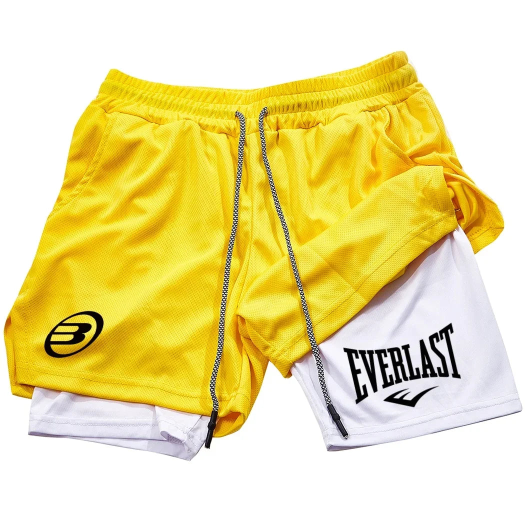 EVERLAST® 2-in-1 Quick-Dry Performance Shorts