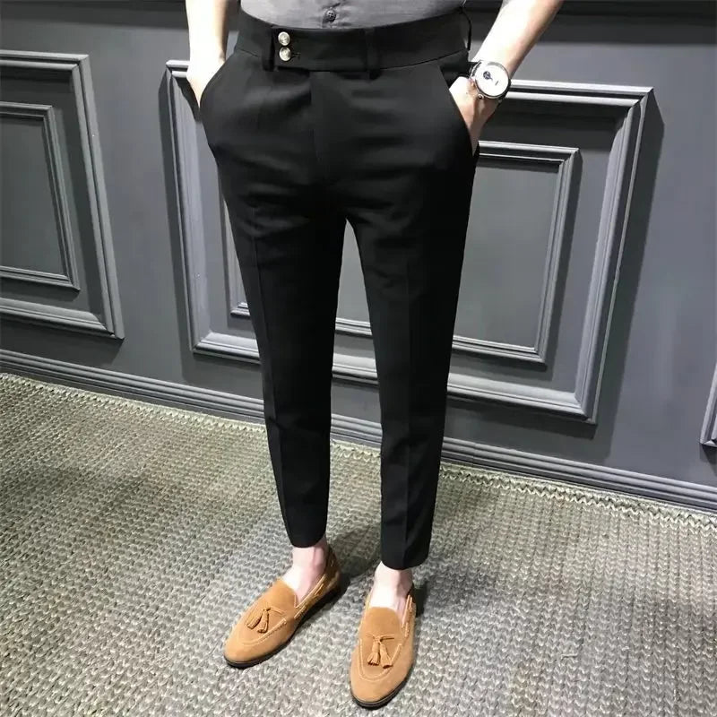 MARCLEINE® Men's High-Waist Formal Pants