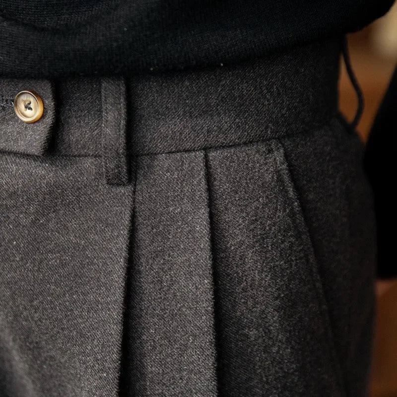 VELMORÉ® High-Waist Wool Trousers