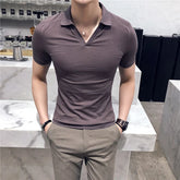 BELLANO® Men’s V-Neck Slim Fit Tee