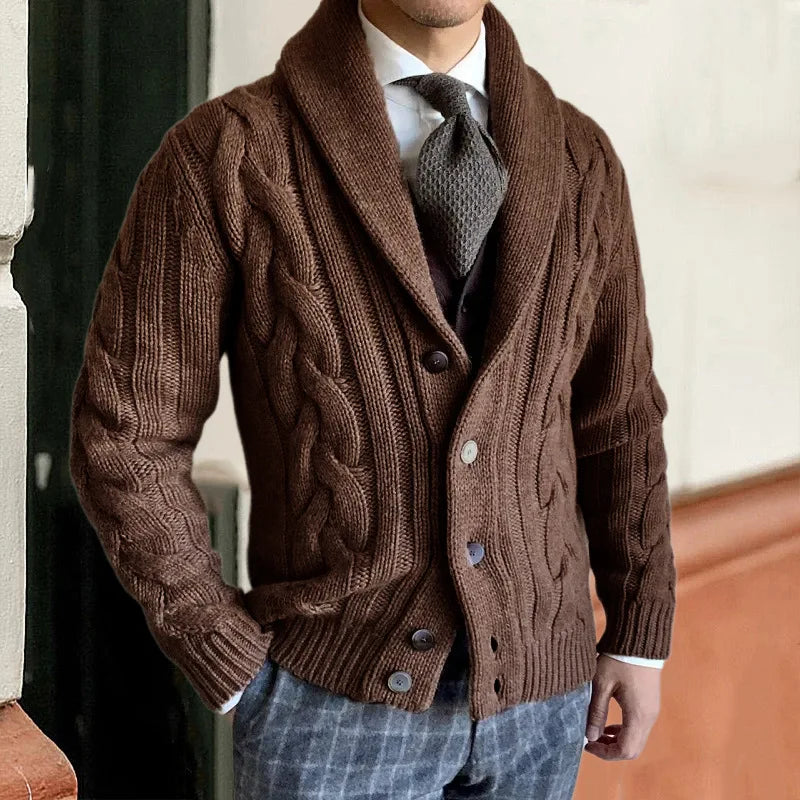 HADLEY® Cable-Knit Cardigan