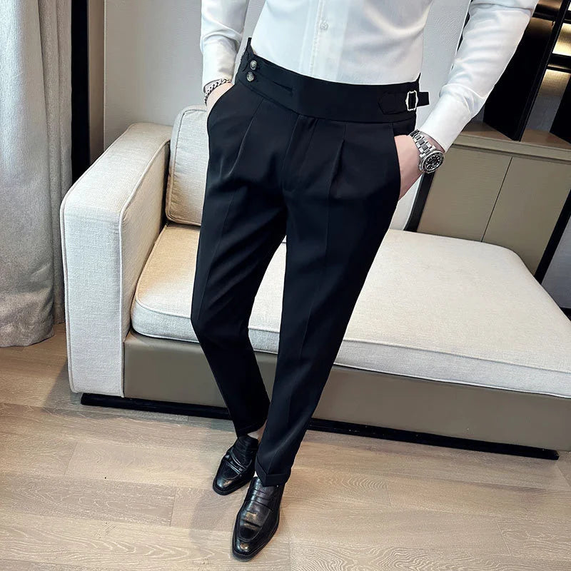 AVÉLIO® Modern Men's Slim-Fit Trousers