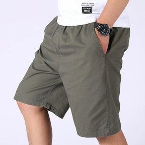 WINDERMERE® Cotton Khaki Cargo Shorts