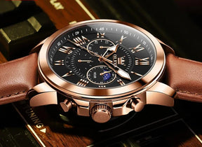 OLEVS® Men’s Luxury 2025 Moon Phase Watch