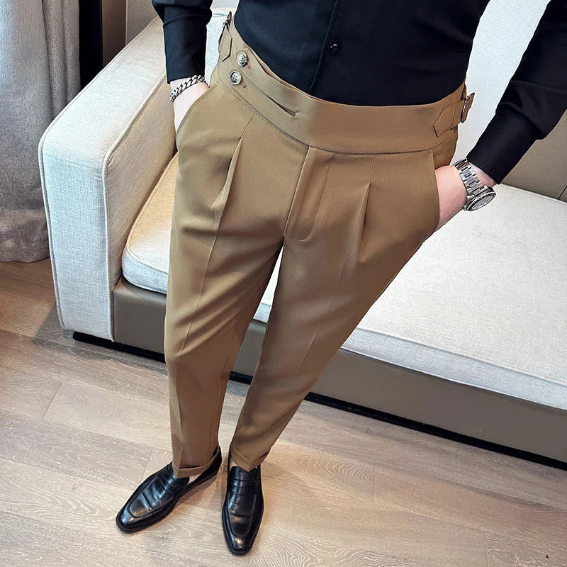 AVÉLIO® Modern Men's Slim-Fit Trousers